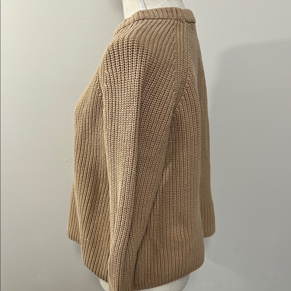 Quince Women's Crew Neck Sweater - Tan - Picture 5 of 10